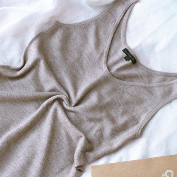 NWOT merinos sleeveless longline S/S - Picture 1 of 5